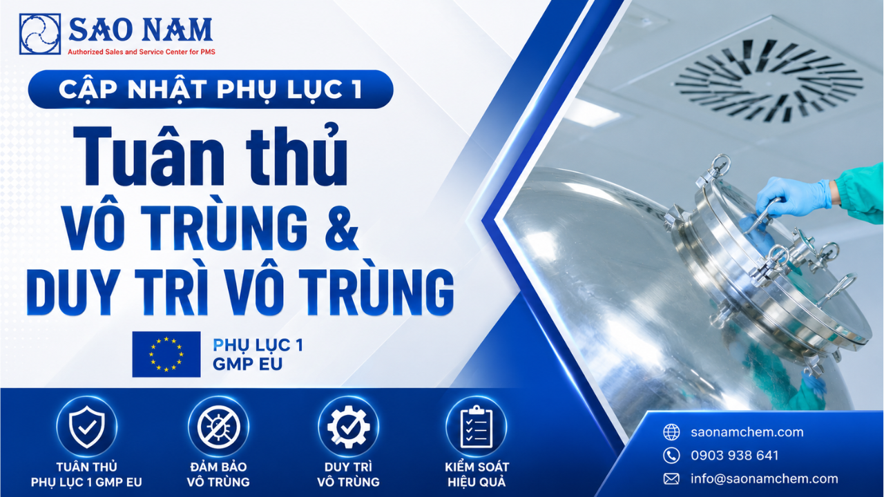 Phụ lục 1 Tuân thủ Vô trùng và Duy trì vô trùng